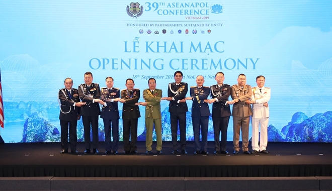Khai mạc trọng thể Hội nghị ASEANAPOL lần thứ 39 tại Hà Nội