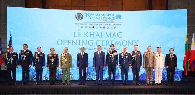 Khai mạc trọng thể Hội nghị ASEANAPOL lần thứ 39 tại Hà Nội