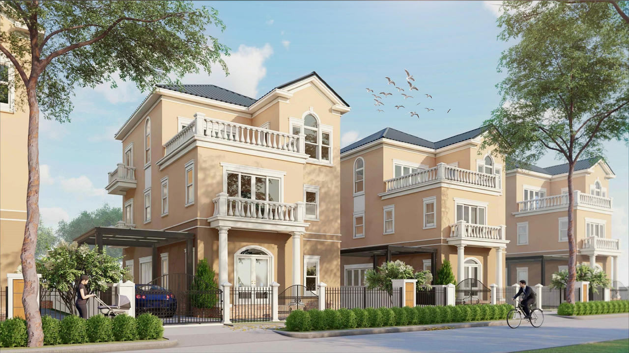 The Grand Villas - 'Ngôi làng Hà Lan' tuyệt đẹp tại Aqua City