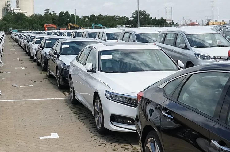 Honda Accord thế hệ mới cập cảng Sài Gòn, tháng 9/2019. Ảnh: Lâm Hải Quang
