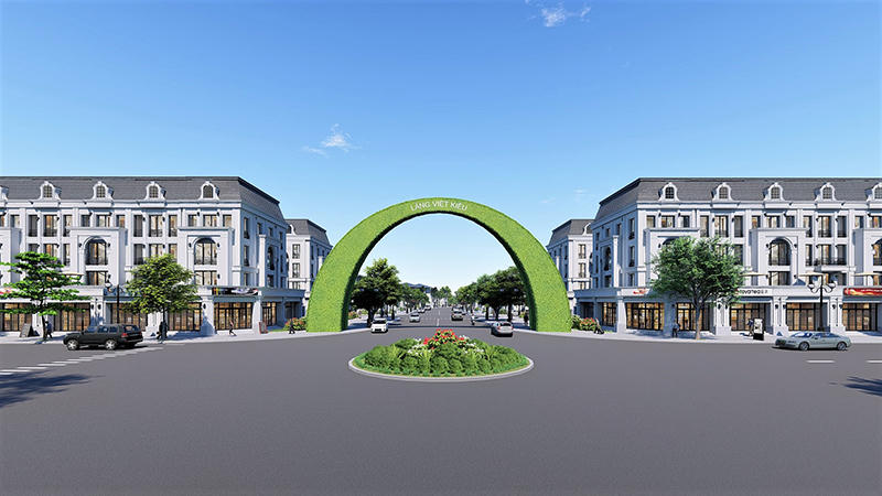 Shophouse Làng Việt Kiều Quốc tế: Cơ hội đầu tư sinh lời hấp dẫn