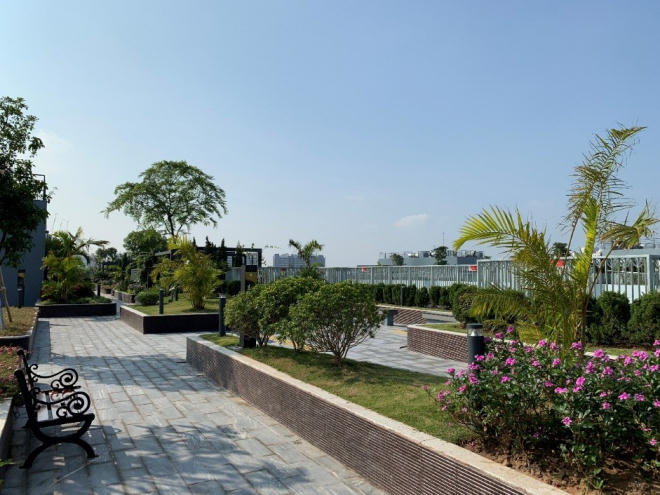 “Soi” dự án Imperia Sky Garden trước thời điểm chuẩn bị bàn giao - Ảnh 4