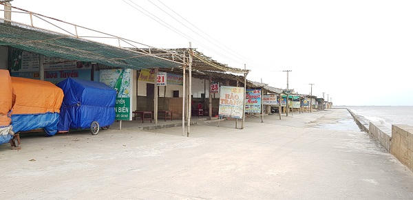 Bãi tắm Quất Lâm những ngày phòng chống dịch COVID-19