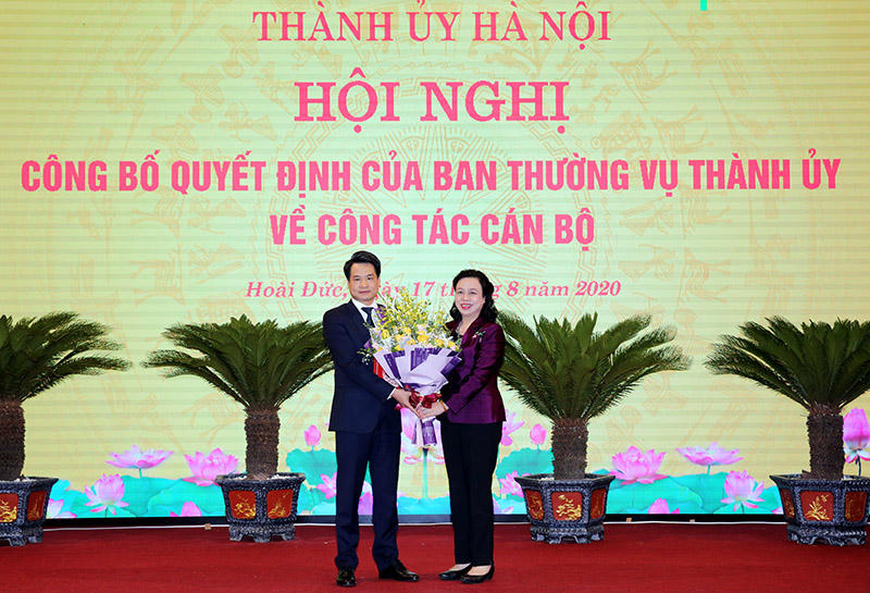 Ông Nguyễn Quang Đức được điều động, bổ nhiệm làm Trưởng Ban Nội chính Thành ủy Hà Nội