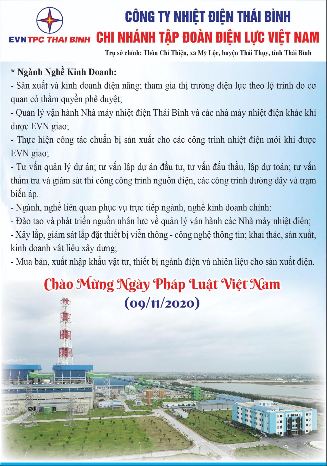 Công ty Nhiệt điện Thái Bình
