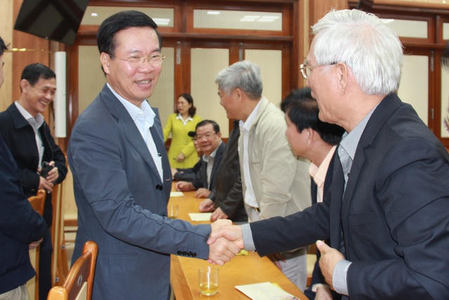 Trưởng Ban Tuyên giáo Trung ương Võ Văn Thưởng chúc Tết tại Quảng Ngãi - 1