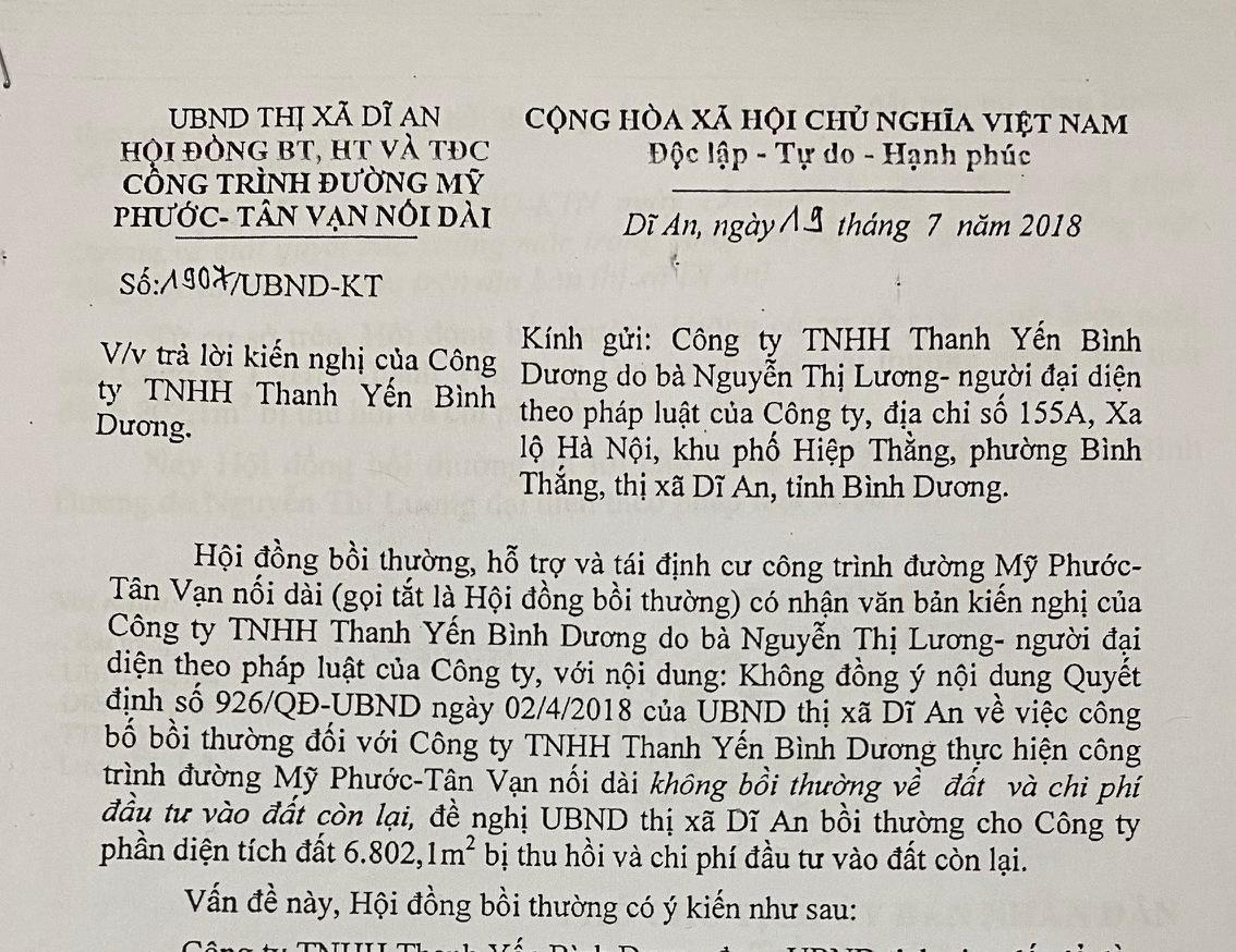 Vụ thu 6.802m2 đất không bồi thường 1 xu tại Bình Dương: 'Hội đồng bồi thường dự án' đã lạm quyền ra sao?