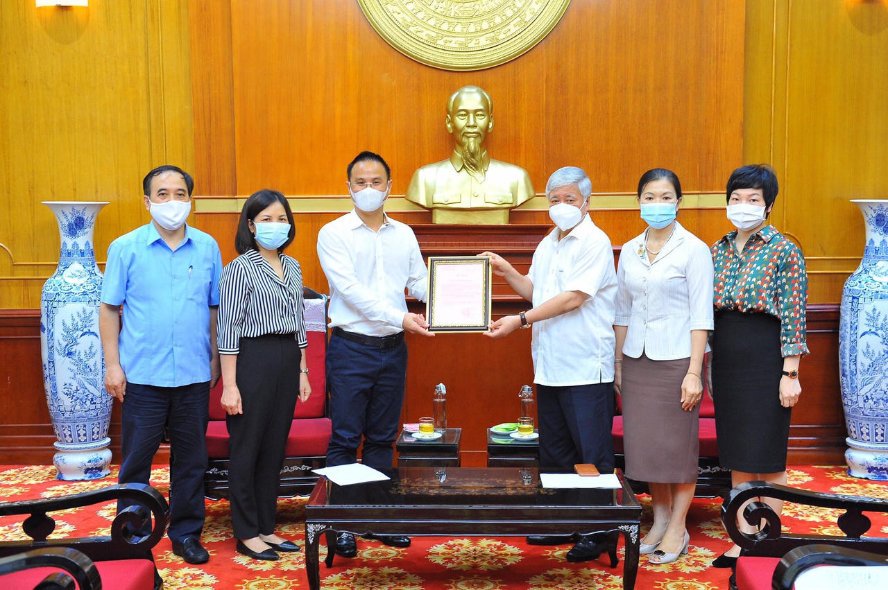 Tập đoàn Hyosung ủng hộ Quỹ phòng, chống COVID 32 tỷ đồng