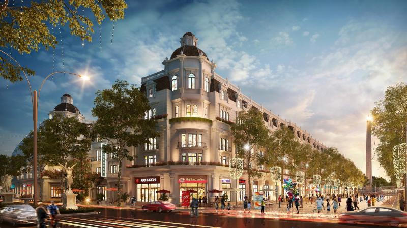 Nhà đầu tư rộn ràng “chuyển khẩu” kinh doanh về shophouse Danko City