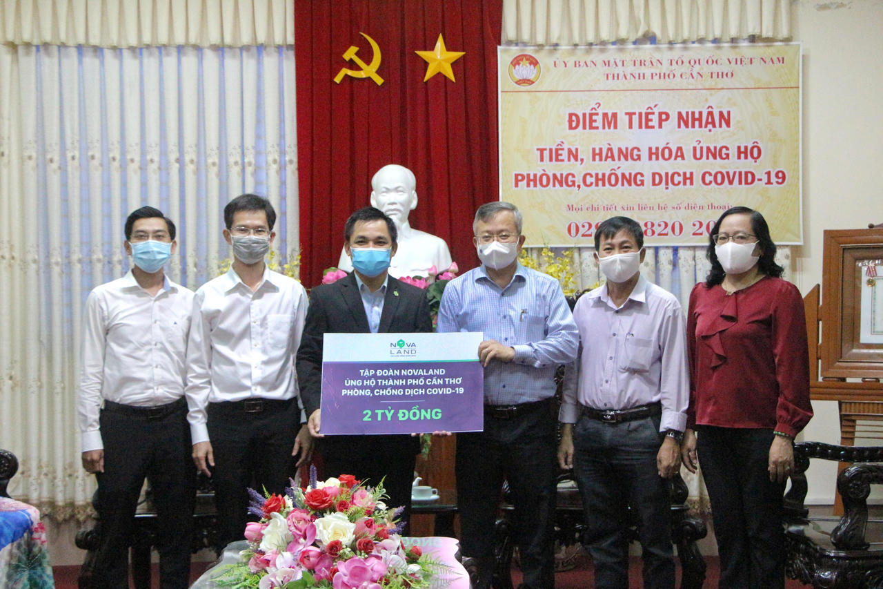 Novaland tiếp tục chung tay cùng mục tiêu miễn dịch cộng đồng phòng, chống COVID-19