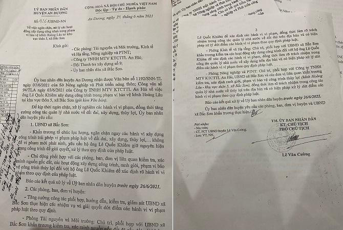 Dấu hiệu sai phạm trong quản lý, sử dụng đất tại Hải Phòng: Bài 2 - Việc lấn kênh có được “chống lưng”?
