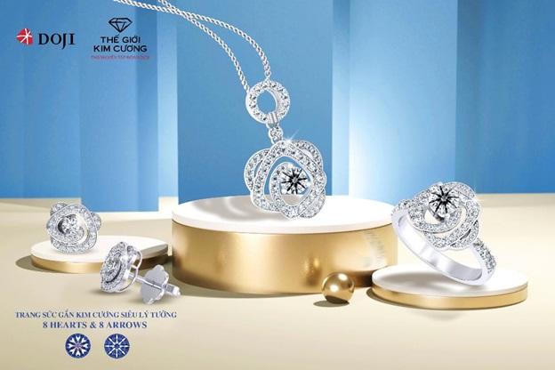 Săn sale chất ngất tới 27% cùng Trang sức DOJI và Thế Giới Kim Cương