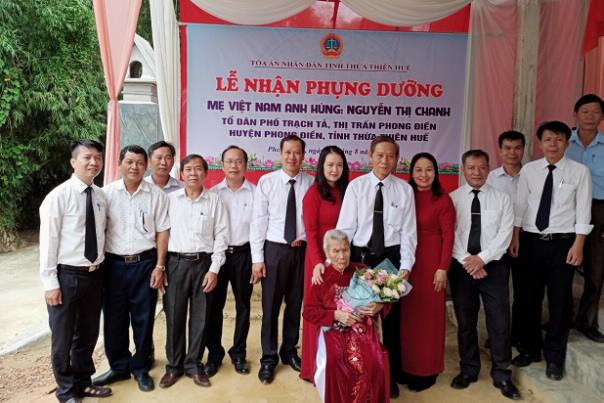 Chánh án TAND tỉnh Thừa Thiên Huế Nguyễn Văn Bường: “Được phụng dưỡng Mẹ Việt Nam Anh hùng là điều tôi luôn tâm niệm lâu nay”