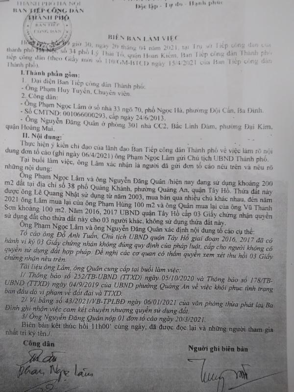 Tây Hồ, Hà Nội: Đất nông nghiệp được “âm thầm” chuyển đổi thành đất “vàng” như thế nào?