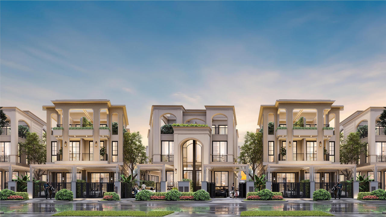 Chọn biệt thự song lập tận hưởng cuộc sống gắn kết giữa thiên nhiên