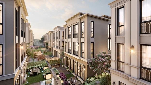 Chọn biệt thự song lập tận hưởng cuộc sống gắn kết giữa thiên nhiên