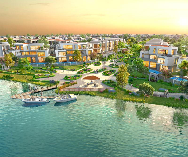 Chọn biệt thự song lập tận hưởng cuộc sống gắn kết giữa thiên nhiên