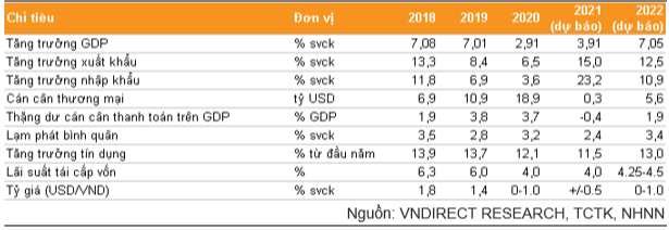Quá trình phục hồi chậm, VNDIRECT hạ dự báo tăng trưởng GDP năm 2021 xuống mức 3,9%