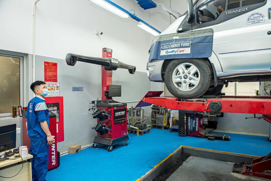 Cùng Ford Việt Nam An Tâm Chăm Sóc Xe Mùa Dịch