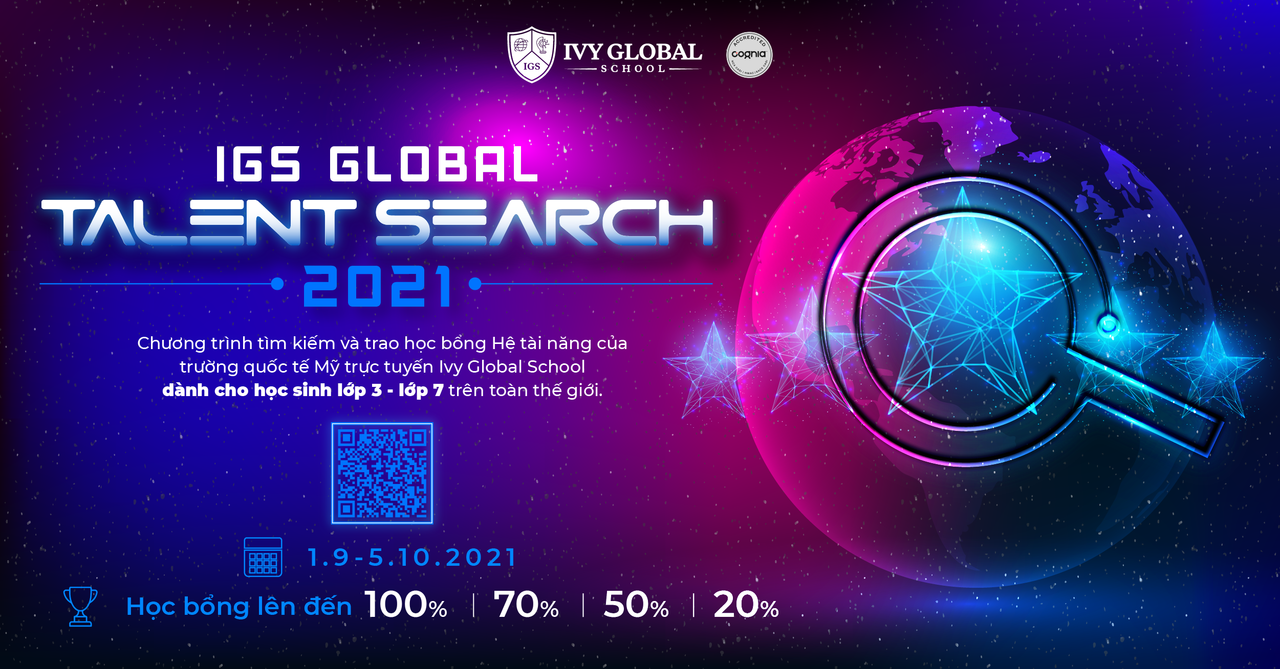 Trường quốc tế Mỹ trực tuyến tặng 100 suất học bổng trị giá 2,4 tỷ đồng