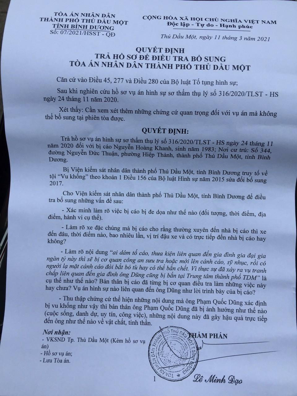 Hôm nay (28/9), xử vụ “vu khống” được dư luận đặc biệt quan tâm ở Bình Dương