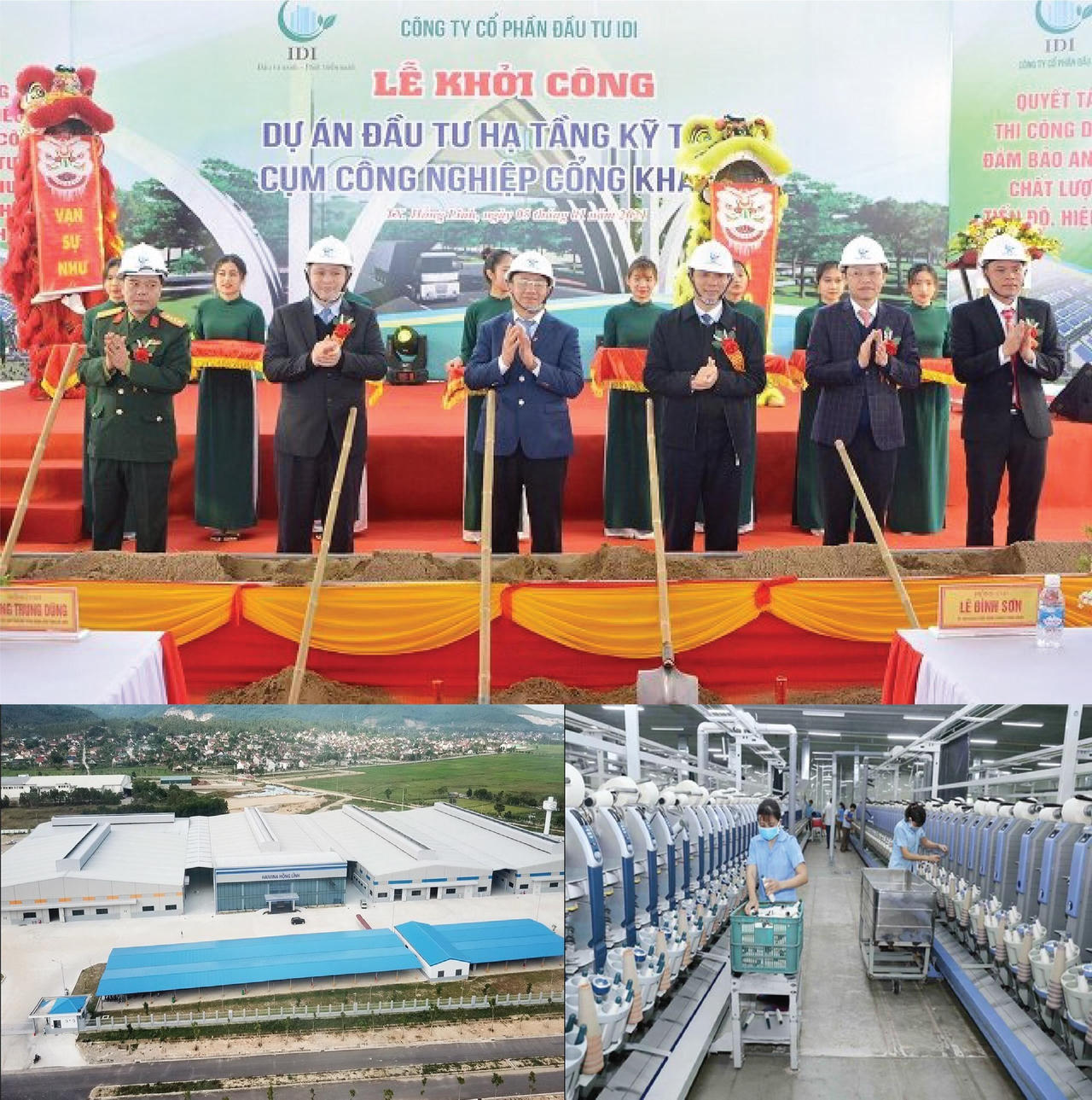 Phát triển công nghiệp bệ đỡ cho bất động sản Hồng Lĩnh cất cánh