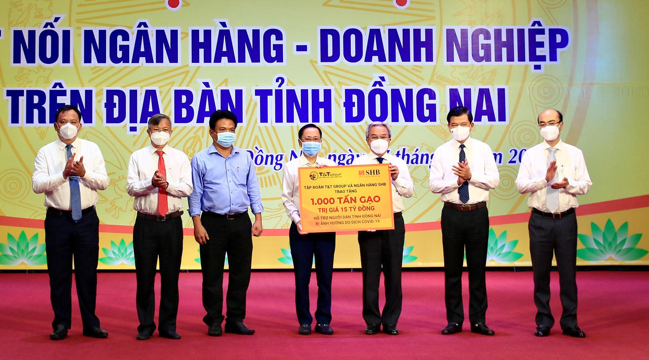 T&T Group và SHB hỗ trợ gần 30 tỷ đồng giúp Ninh Thuận và Đồng Nai chống dịch