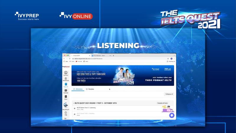 Lần đầu tổ chức thi trực tuyến tiếng Anh học thuật theo format IELTS cho học sinh THCS và THPT
