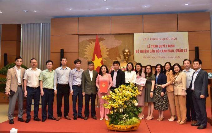 Nhà báo Phạm Thị Thanh Huyền giữ chức Tổng Biên tập Báo Đại biểu Nhân dân