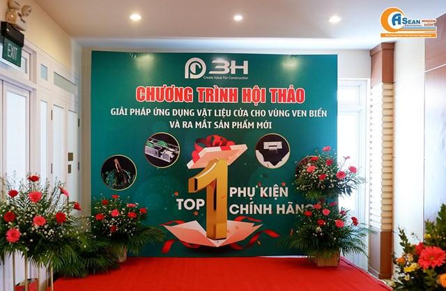 Aseanwindow kết hợp cùng 3H ra mắt sản phẩm mới, kháng được muối biển 