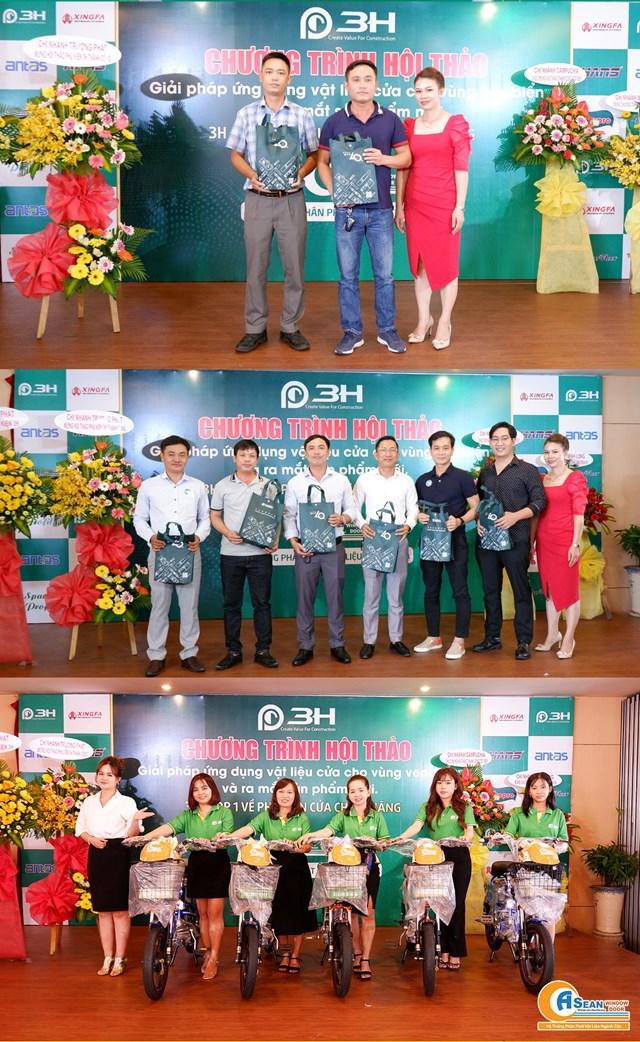 Aseanwindow kết hợp cùng 3H ra mắt sản phẩm mới, kháng được muối biển 