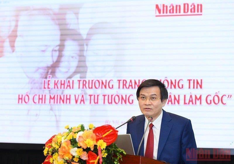 Khai trương Trang thông tin Hồ Chí Minh và tư tưởng “lấy dân làm gốc”
