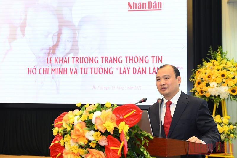 Khai trương Trang thông tin Hồ Chí Minh và tư tưởng “lấy dân làm gốc”
