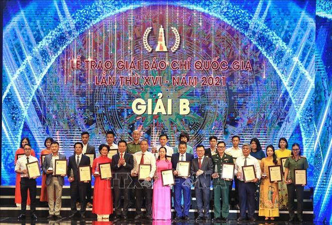Lễ trao giải Báo chí Quốc gia lần thứ XVI - năm 2021