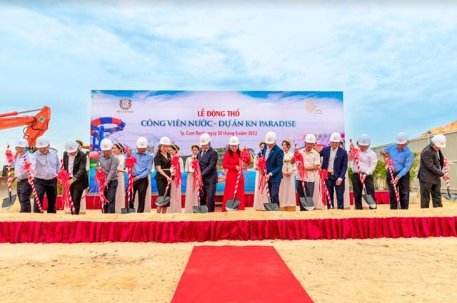 KN Cam Ranh động thổ Công viên nước tại dự án KN Paradise