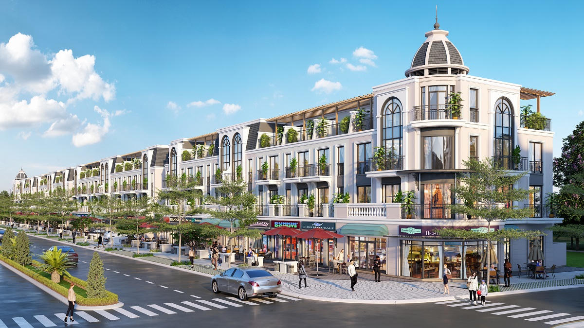 Xuất hiện 'phố Tây' tại Đức Hòa, Long An