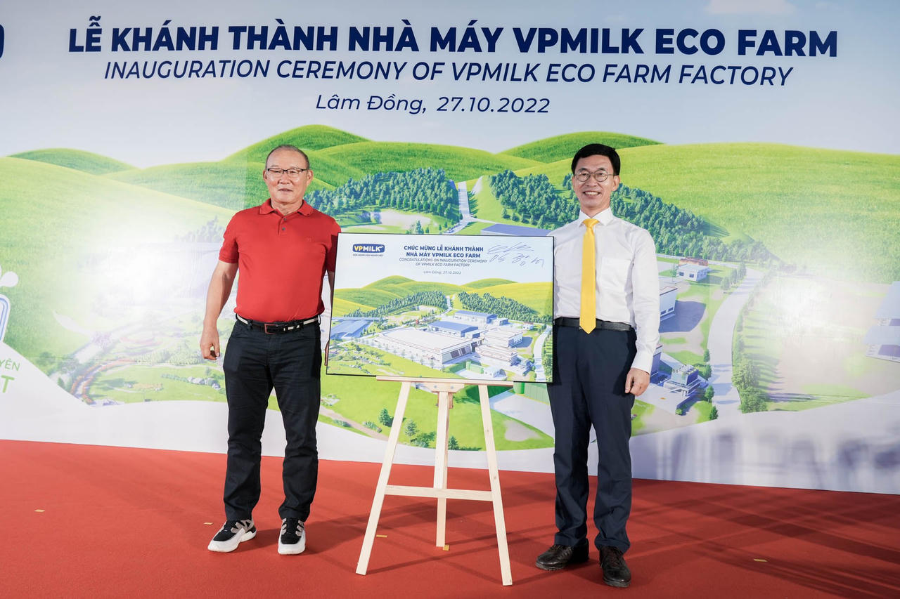 VPMILK khánh thành nhà máy mô hình sinh thái VPMILK ECO FARM