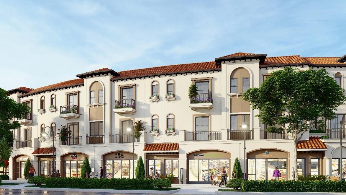 An toàn đầu tư - an tâm sinh lời với shophouse hai mặt tiền tại đại đô thị sắp vận hành 