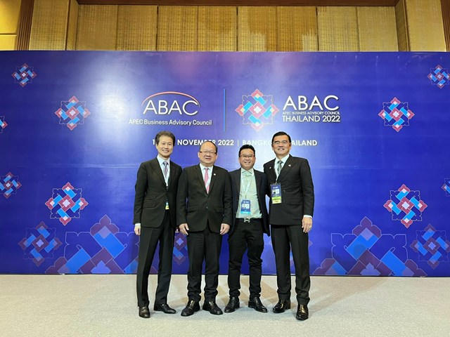Chủ tịch HĐQT KBC Đặng Thành Tâm tham dự tuần lễ cấp cao Apec lần thứ 29 tại Bangkok, Thái Lan