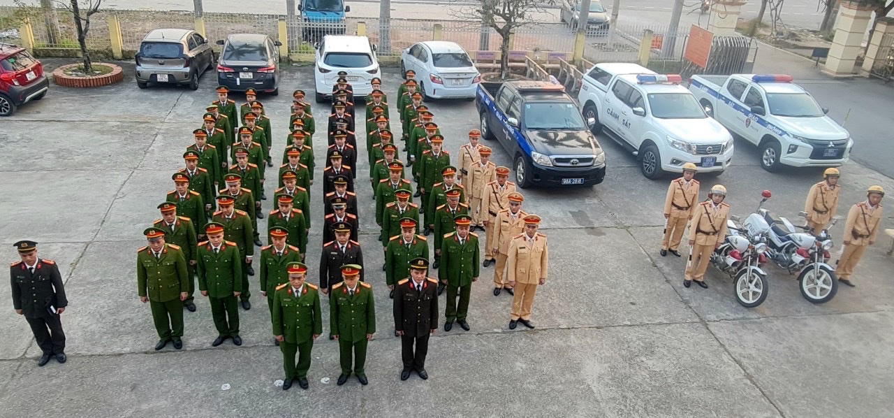 Công an huyện Lạng Giang (Bắc Giang) tăng cường đảm bảo ANTT dịp Tết Nguyên đán 2023