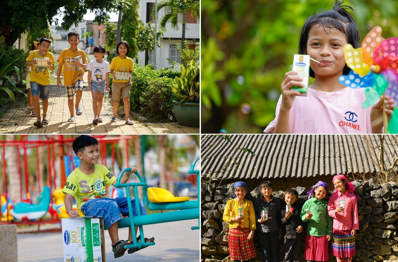 Vinamilk chung tay chia sẻ khó khăn với đồng bào miền Trung