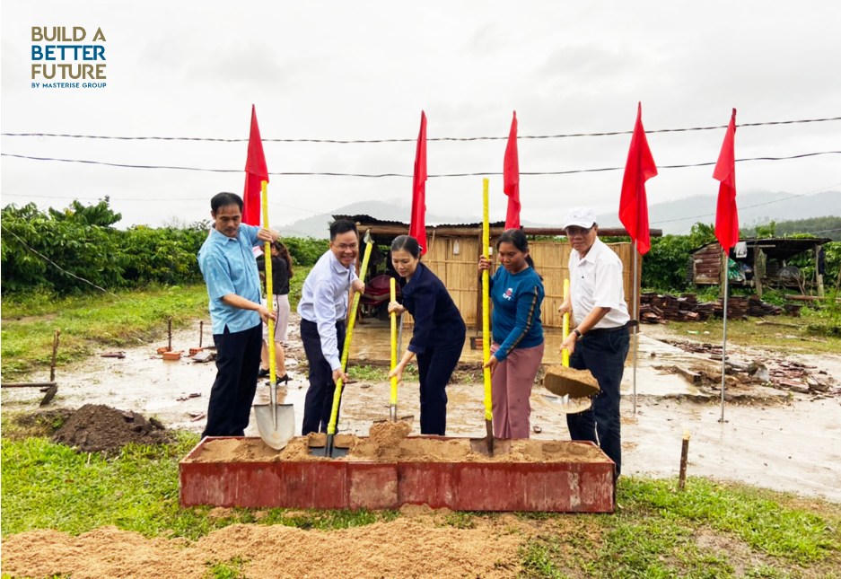 Masterise Group hỗ trợ 90 nhà Đại Đoàn Kết tại Quảng Trị và Kon Tum