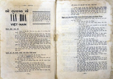 Từ Đề cương văn hóa năm 1943: Lịch sử văn hóa Việt Nam đã mở ra những trang mới!