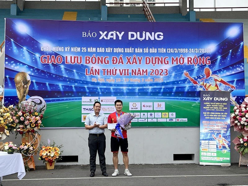 BAT Group vô địch Giao lưu bóng đá Xây dựng mở rộng lần thứ VII năm 2023