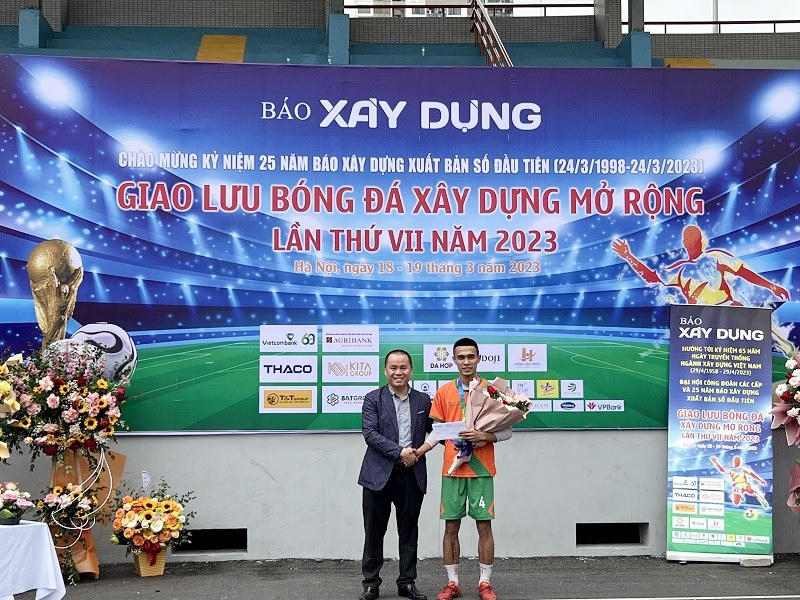 BAT Group vô địch Giao lưu bóng đá Xây dựng mở rộng lần thứ VII năm 2023