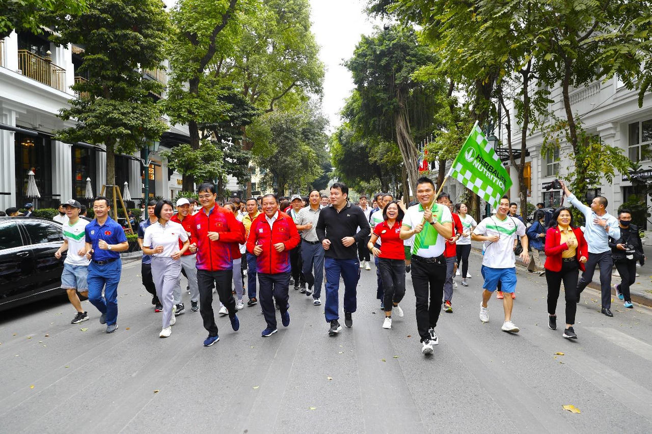 Herbalife đồng hành tổ chức chương trình Vinh Quang Thể Thao Việt Nam