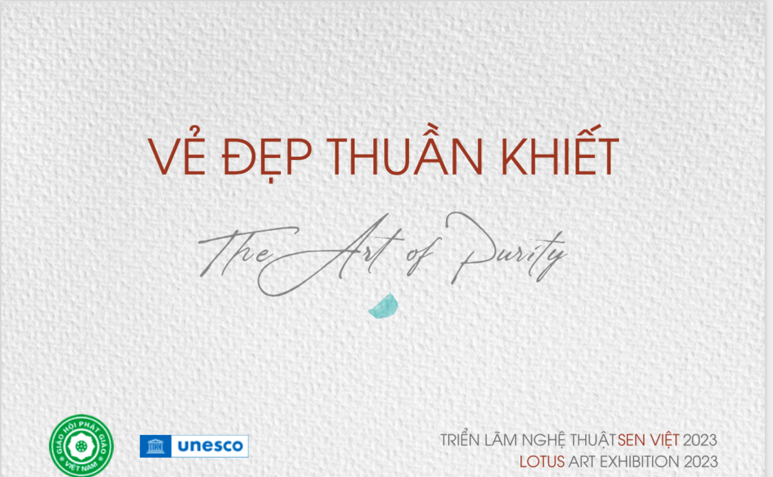 Triển lãm 'Nghệ thuật Sen Việt 2023 – vẻ đẹp thuần khiết'