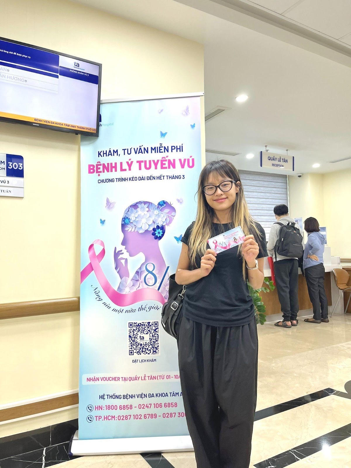 Hàng nghìn phụ nữ được khám miễn phí tại Bệnh viện Tâm Anh