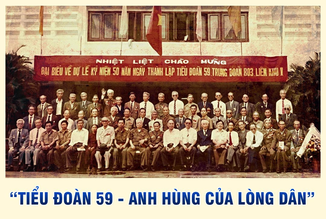 Tiểu đoàn 59 - Vang danh khắp chiến trường liên khu V