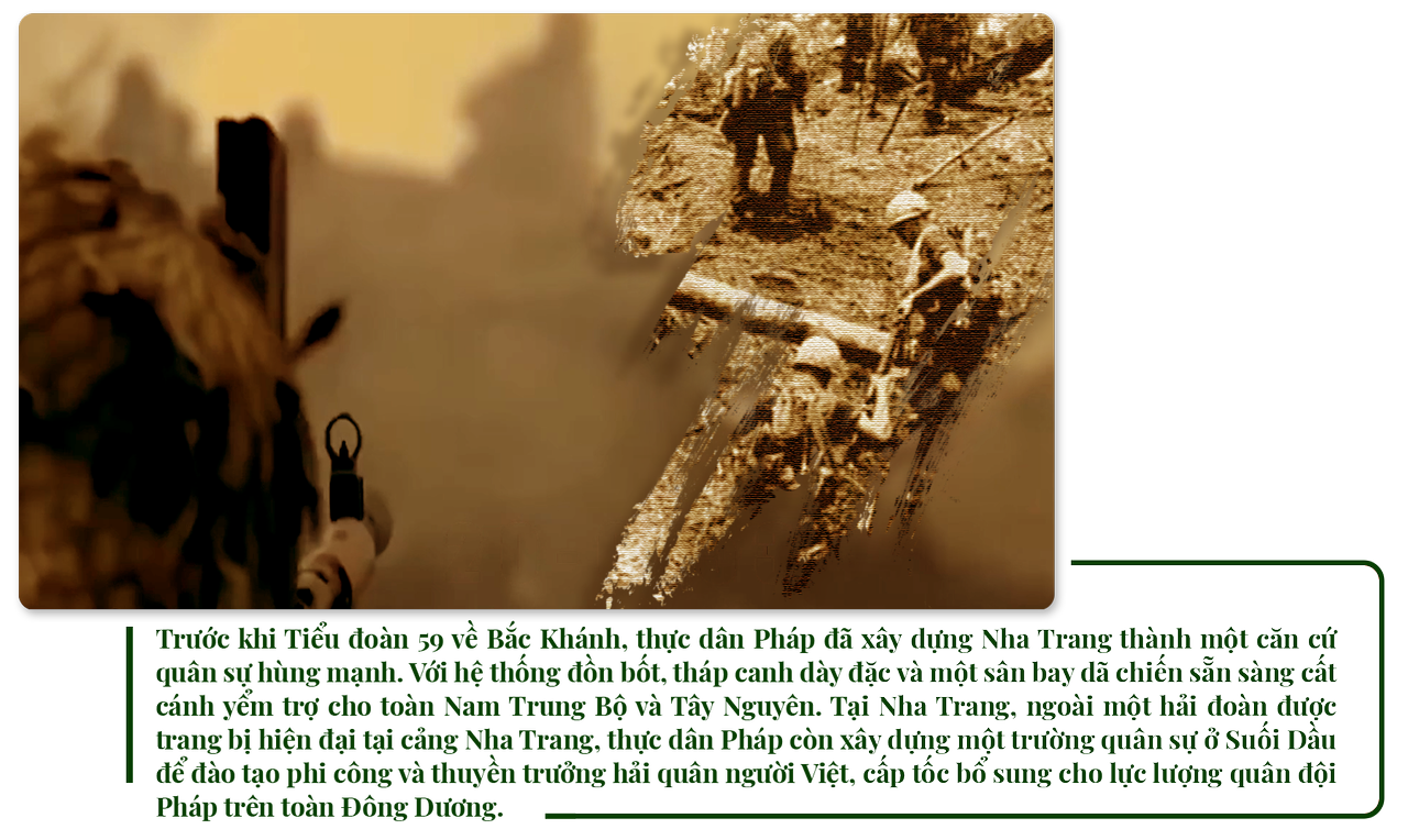 Con đường hành quân về chiến trường Bắc Khánh